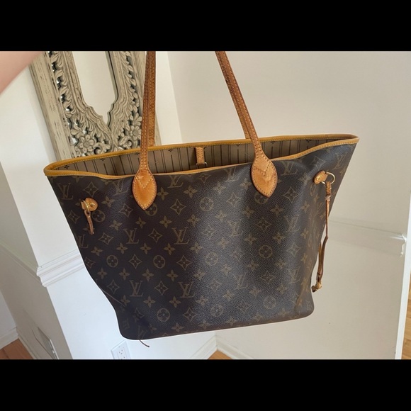 Louis Vuitton Neverfull MM & Wallet - Picture 2 of 16